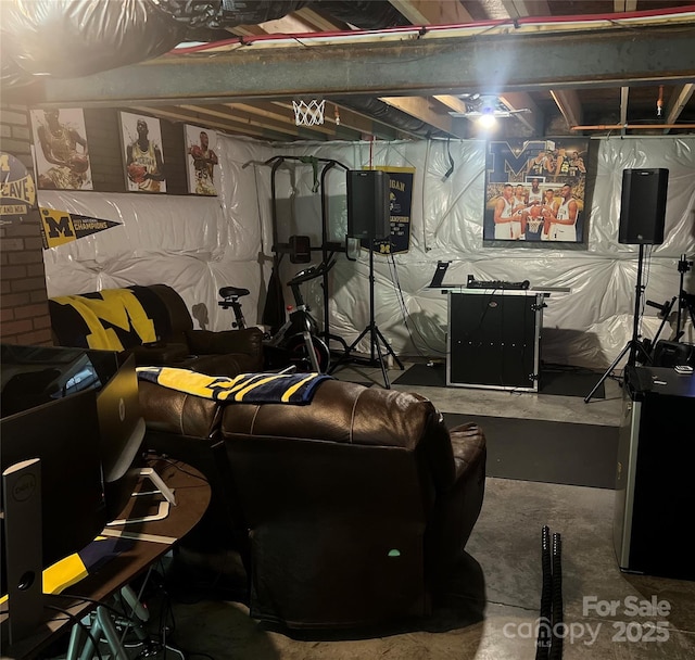 1076 Tangle Ridge Dr SE, Concord, NC 28025 - view of unfinished basement