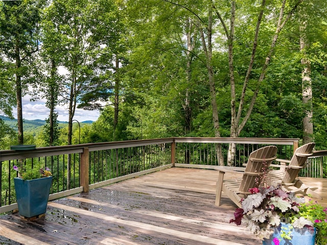 935 Whites Lake Blvd, Saluda, NC 28773 - view of deck