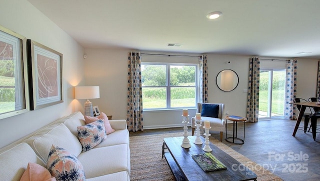 12 Wildbrook Dr, Waynesville, NC 28785 - living area featuring wood finished floors