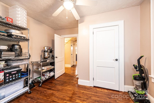 2035 Kool Park Rd NE, Hickory, NC 28601 - storage area featuring a ceiling fan
