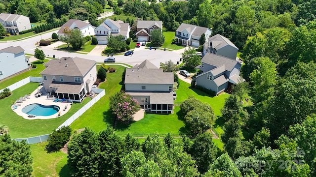 4525 Chestwood Ct, Rock Hill, SC 29732 - aerial perspective of suburban area featuring a pool