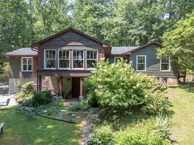 85 Red Bird Rd, Tryon, NC 28782 - view of front of property with a front yard