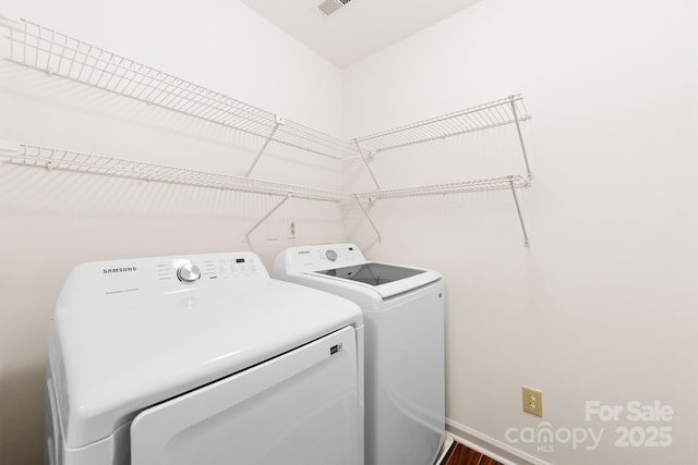 8806 Golf Ridge Dr, Charlotte, NC 28277 - laundry room featuring washer and clothes dryer