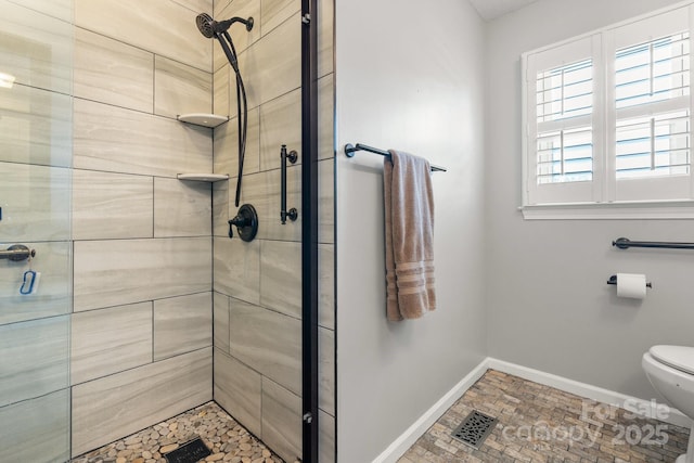 100 Pinecrest Ct, Taylorsville, NC 28681 - full bathroom featuring a stall shower