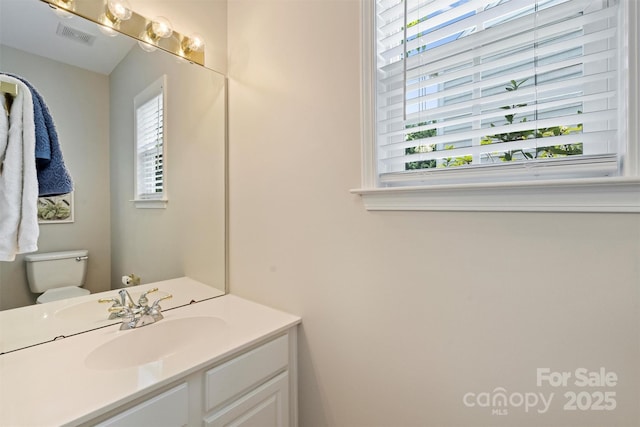 7930 Lancken Dr, Charlotte, NC 28277 - bathroom with toilet and vanity