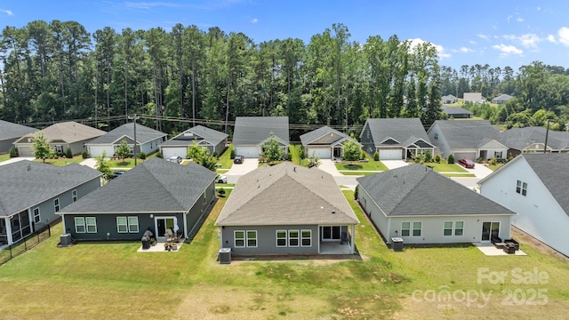 4502 Bright Rd, Charlotte, NC 28214 - aerial perspective of suburban area