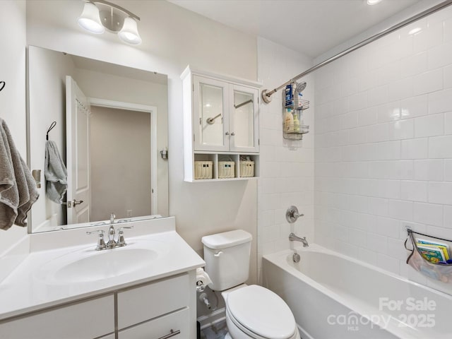 510 Park Meadows Dr, Matthews, NC 28104 - full bathroom featuring vanity and tub / shower combination