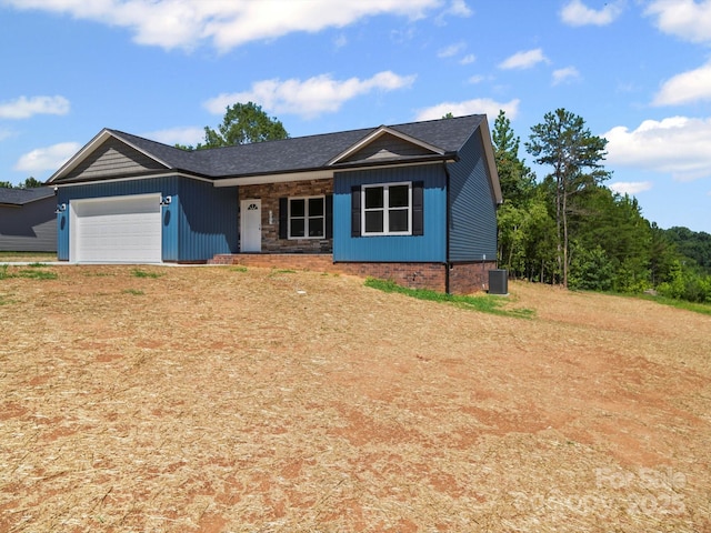 205 S Hill Ave, Albemarle, NC 28001 - ranch-style home with an attached garage