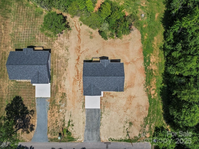 205 S Hill Ave, Albemarle, NC 28001 - aerial view of property and surrounding area