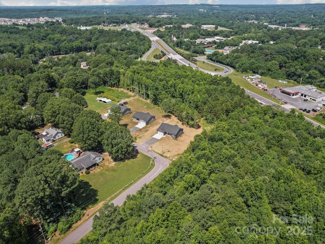 205 S Hill Ave, Albemarle, NC 28001 - view of property location featuring a forest