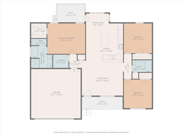 205 S Hill Ave, Albemarle, NC 28001 - view of floor plan / room layout
