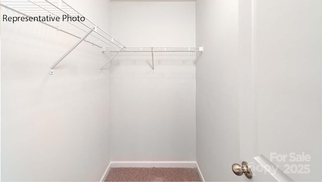 9223 Poquoson Dr, Gastonia, NC 28056 - spacious closet with carpet floors
