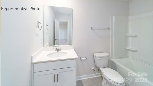 9223 Poquoson Dr, Gastonia, NC 28056 - full bath featuring vanity and tub / shower combination