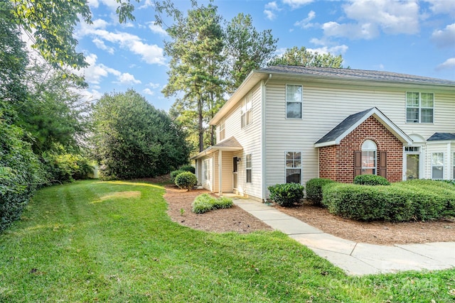 3630 Melrose Cottage Dr, Matthews, NC 28105 - view of side of property featuring a lawn