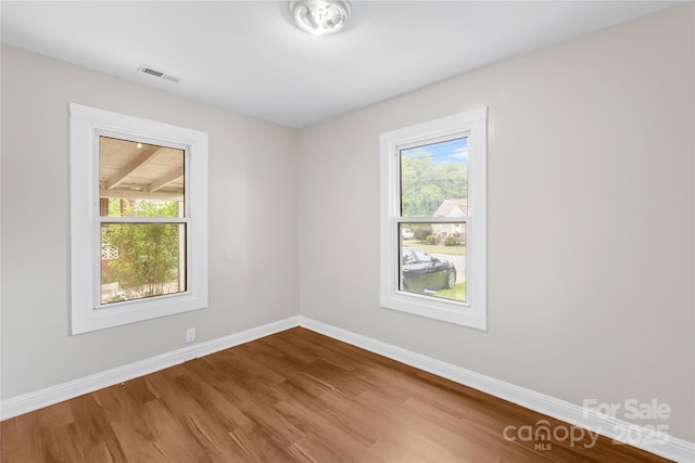 716 Wilson Rd, Salisbury, NC 28144 - unfurnished room featuring baseboards and wood finished floors