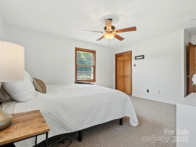 2212 Jb Denton Rd, Lancaster, SC 29720 - bedroom with carpet and a ceiling fan