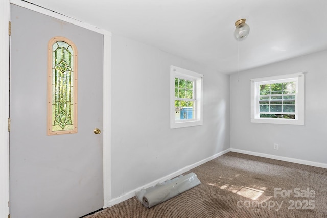1302 1st Ave NW, Hickory, NC 28601 - carpeted entryway with baseboards