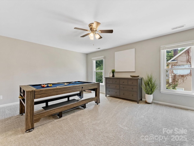 10527 Breamore Dr, Charlotte, NC 28270 - bedroom featuring light colored carpet and ceiling fan