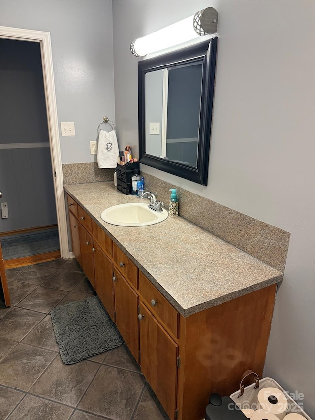 804 Lee St, Kings Mountain, NC 28086 - bathroom featuring vanity