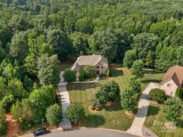 8407 Rolling Fields Rd, Mint Hill, NC 28227 - aerial view of property's location featuring a forest