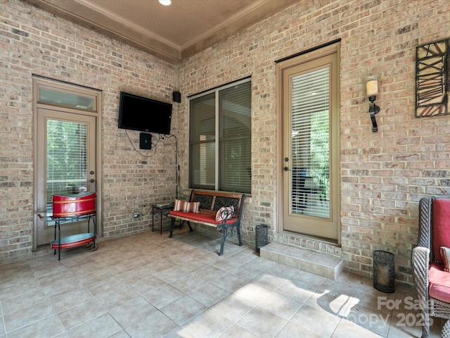 8407 Rolling Fields Rd, Mint Hill, NC 28227 - entrance to property featuring brick siding
