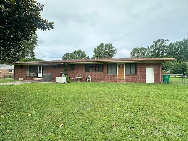 2128 Senior Dr, Charlotte, NC 28216 - view of front facade featuring brick siding