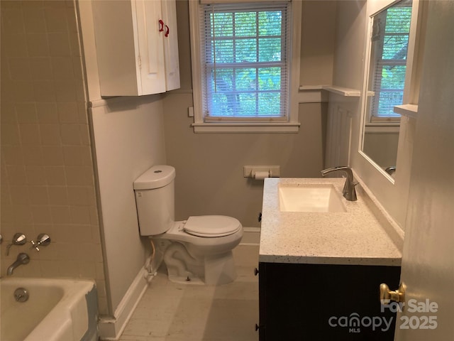 1162 Brighton Pl, Charlotte, NC 28205 - bathroom featuring vanity and shower / bath combination