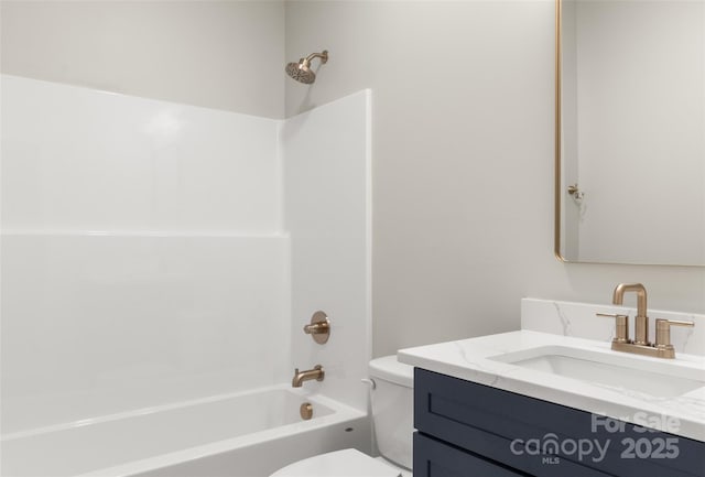 299 Collingswood Dr, Concord, NC 28027 - full bathroom with vanity and bathtub / shower combination