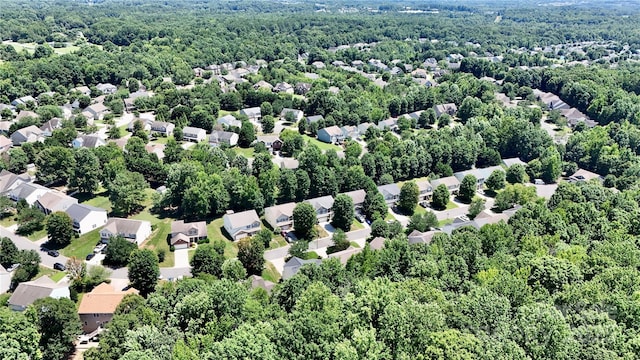 3236 Wicklow Ln, Clover, SC 29710 - aerial view of residential area with a heavily wooded area