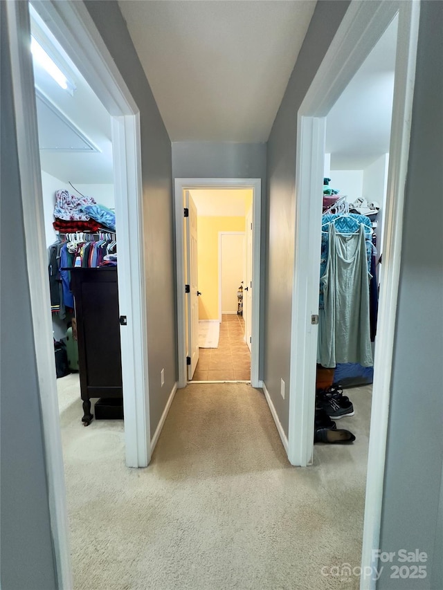 3236 Wicklow Ln, Clover, SC 29710 - corridor featuring carpet floors and baseboards