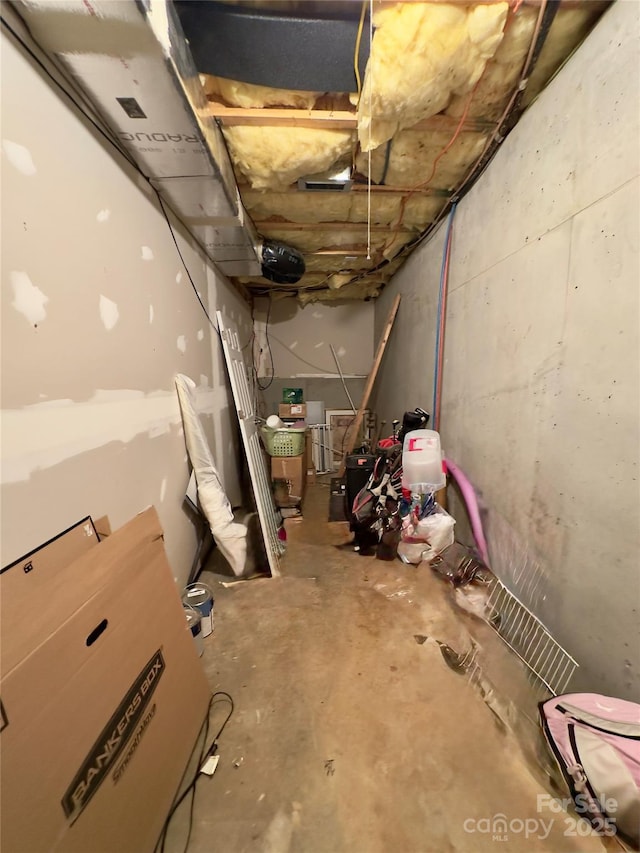 3236 Wicklow Ln, Clover, SC 29710 - view of unfinished basement