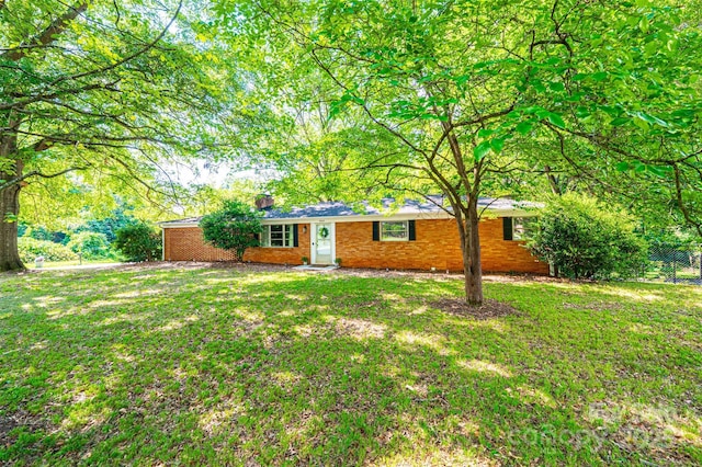 464 23rd Avenue Dr NE, Hickory, NC 28601 - view of front facade featuring a front lawn