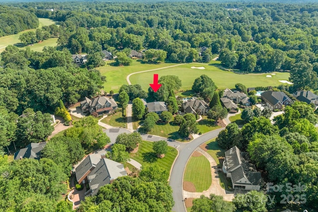 200 Galey Rdg, Cramerton, NC 28032 - aerial view of property's location featuring nearby suburban area and a heavily wooded area