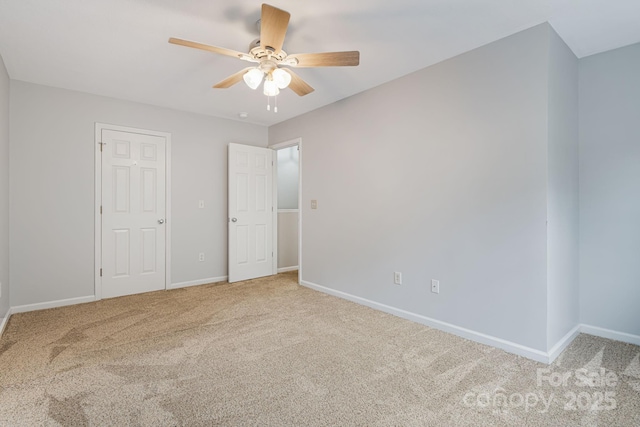 181 Farington Cir, Fletcher, NC 28732 - unfurnished bedroom with carpet and a ceiling fan