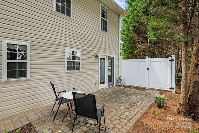 181 Farington Cir, Fletcher, NC 28732 - view of patio featuring a gate