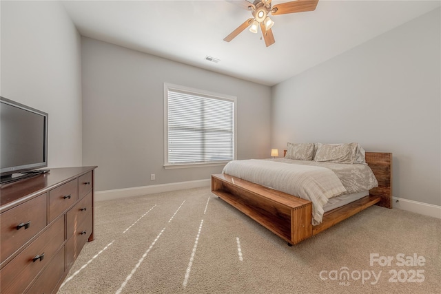 5266 Meadowcroft Way, Fort Mill, SC 29708 - bedroom featuring light colored carpet and ceiling fan