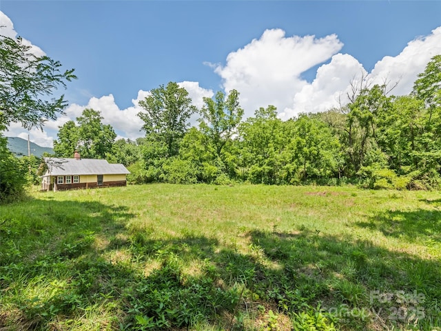 55 Shook St, Clyde, NC 28721 - view of yard featuring a forest view