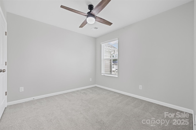 15626 Little Bluestem St, Charlotte, NC 28278 - unfurnished room featuring a ceiling fan and carpet