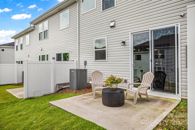 15626 Little Bluestem St, Charlotte, NC 28278 - back of house with a patio area