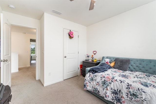 1111 Freeman View Dr, Albemarle, NC 28001 - carpeted bedroom featuring baseboards and ceiling fan