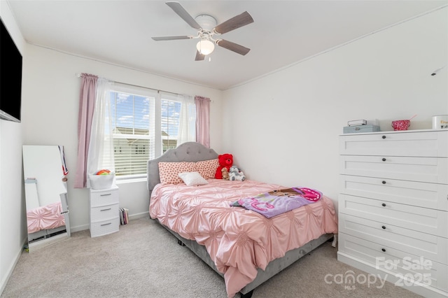 1111 Freeman View Dr, Albemarle, NC 28001 - bedroom featuring carpet and a ceiling fan