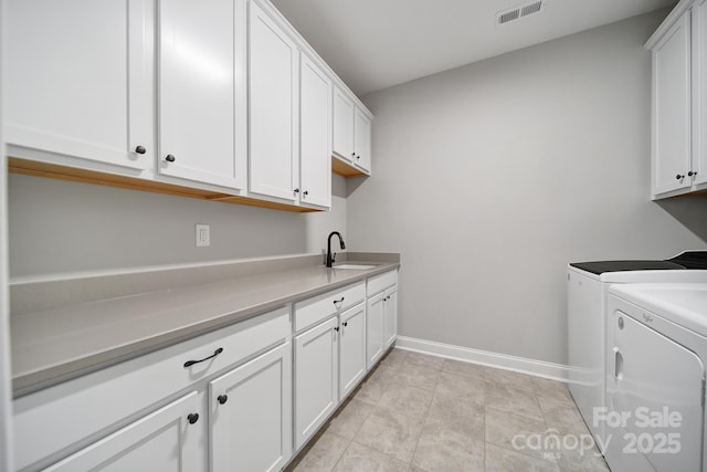 2019 Trailwood Dr, Matthews, NC 28104 - laundry room featuring cabinet space and washing machine and dryer