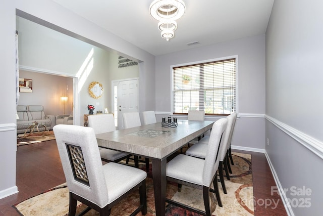 172 Roanoke Rd, Fletcher, NC 28732 - dining space featuring wood finished floors and baseboards