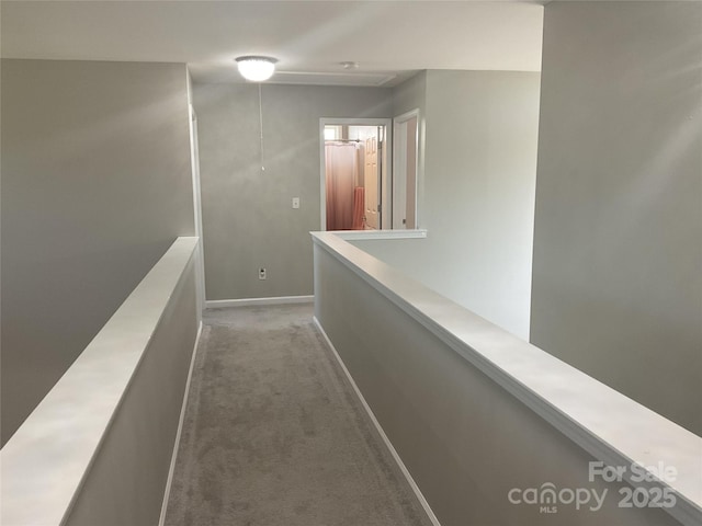 172 Roanoke Rd, Fletcher, NC 28732 - hall featuring carpet, an upstairs landing, and attic access