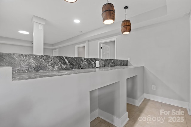 524 Bonview Ave, Lincolnton, NC 28092 - bathroom featuring tile patterned flooring and recessed lighting