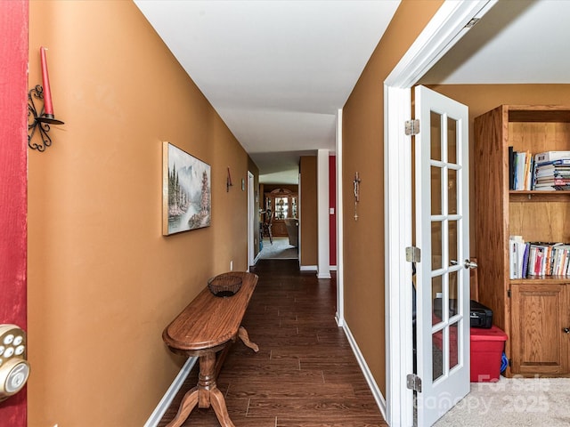 1374 Kent Downs Ave SW, Concord, NC 28027 - hall featuring wood finished floors