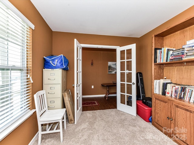 1374 Kent Downs Ave SW, Concord, NC 28027 - office space with french doors and carpet