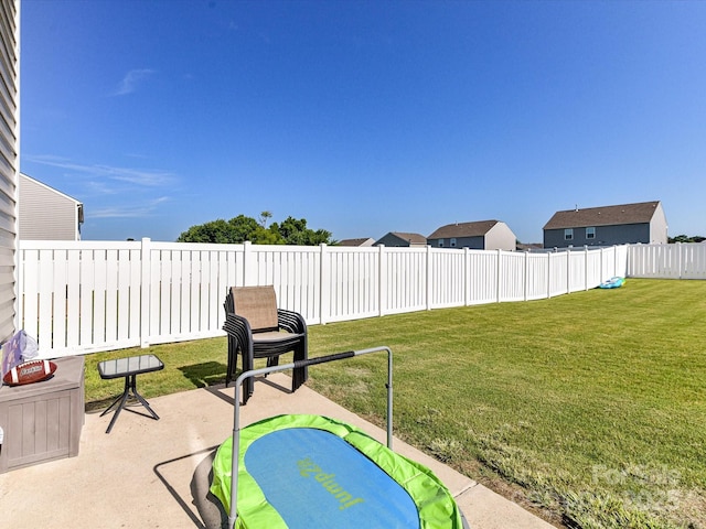 1374 Kent Downs Ave SW, Concord, NC 28027 - fenced backyard featuring a patio