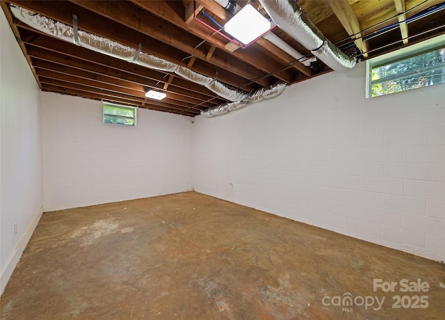 975 Buchanan Loop, Sylva, NC 28779 - basement with concrete block wall