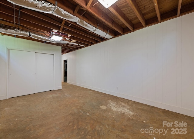 975 Buchanan Loop, Sylva, NC 28779 - unfinished basement featuring baseboards